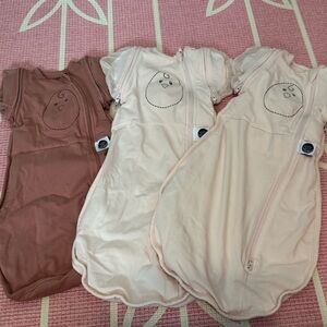 Nested Bean Zen One Swaddles (NB 0-3 months) QTY 3